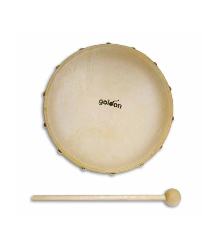 Foto da pele do Tamborim Goldon modelo 35275 20cm