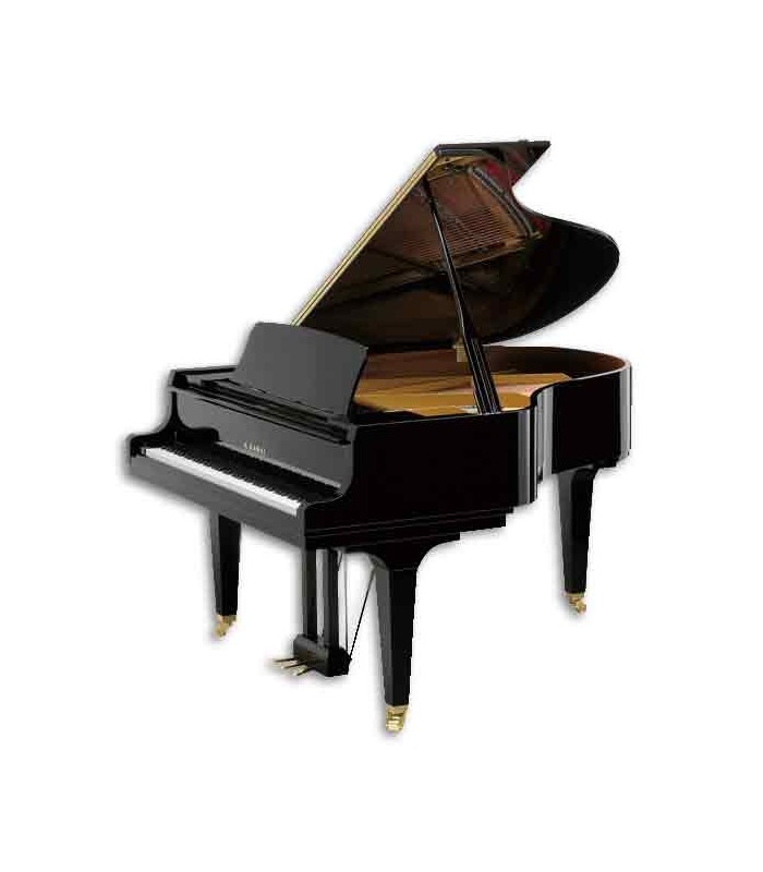 Piano de Cauda Kawai GL 40 180cm Preto Polido 3 Pedais