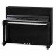 Kawai Upright Piano ND 21 121cm Polished Black 3 Pedals