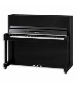 Piano Vertical Kawai ND 21 121cm Preto Polido 3 Pedais