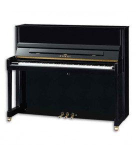 Piano Vertical Kawai K300 122cm Negro Pulido 3 Pedales