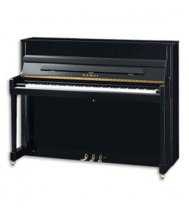 Piano Vertical Kawai K200 114cm Preto Polido 3 Pedais