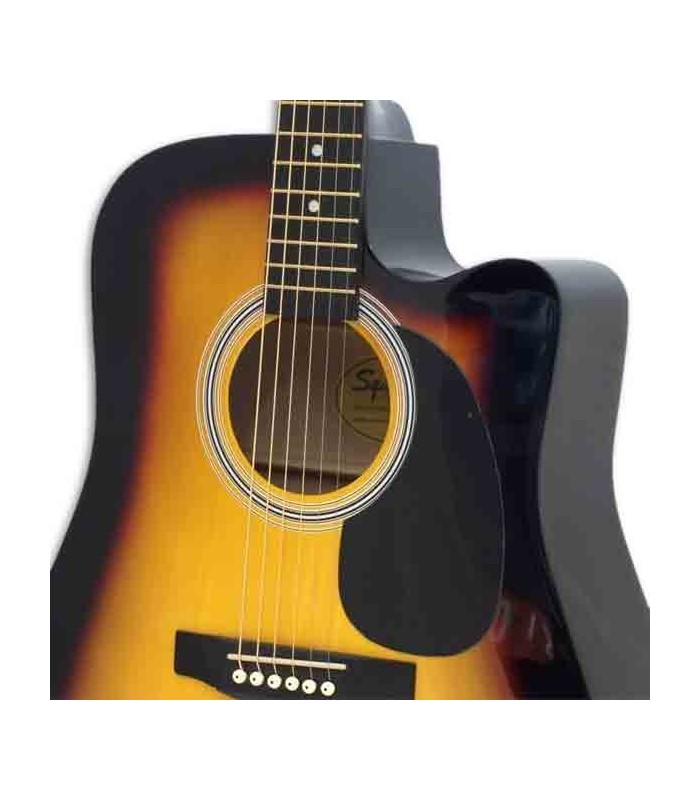Fender Squier Electroacoustic Guitar SA 105CE Sunburst