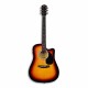 Guitarra Electroacústica Fender Squier SA 105CE Sunburst