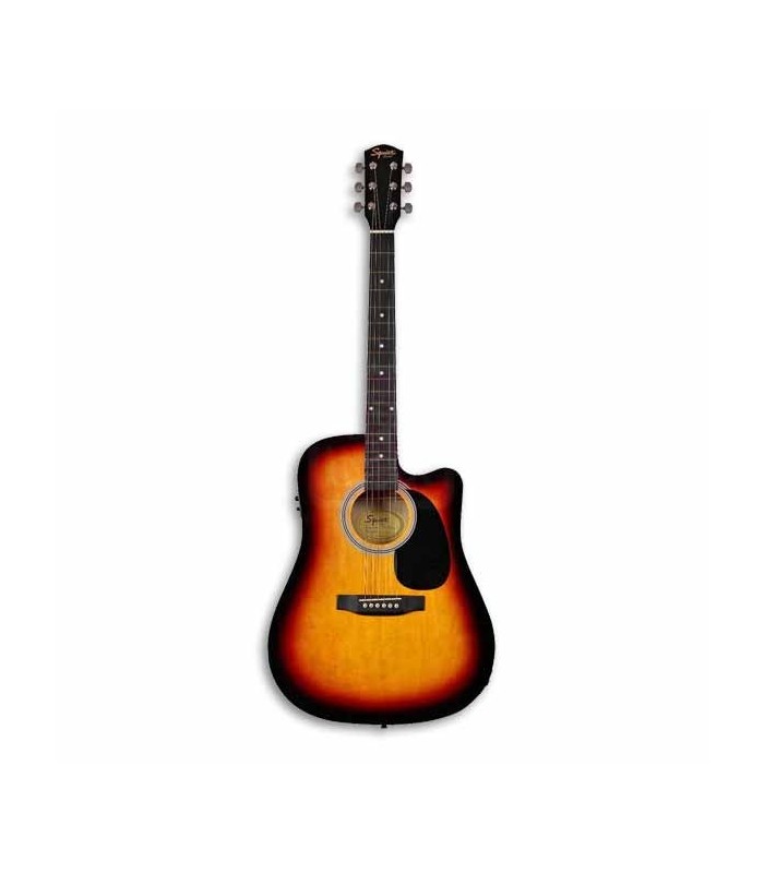 Guitarra Eletroacústica Fender Squier SA 105CE Sunburst