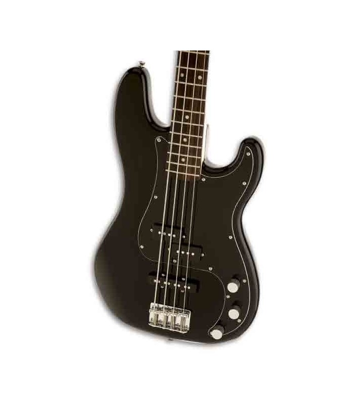 bass guitar fender squier affinity precision bass pj rw black