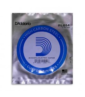 Embalagem da corda D'Addario PL014 