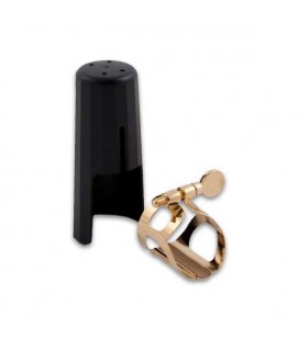 Abrazadera BG L3 Tradition para Clarinete Metal Dorada con Tapa