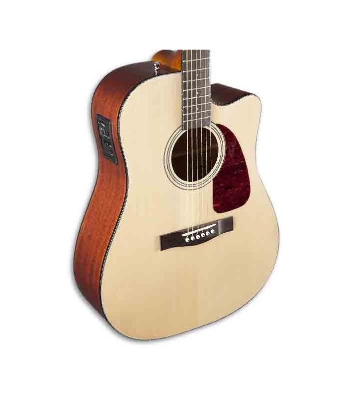 Cuerpo de la guitarra Fender CD-140SCE Natural rotación derecha