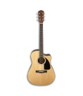 Foto frontal  da Guitarra Eletroacústica Fender Dreadnought CD 60SCE Natural