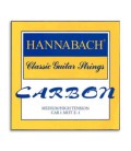 Hannabach Classical Guitar Individual String ECAR 1 MHT 1a Mi E 1 Carbon