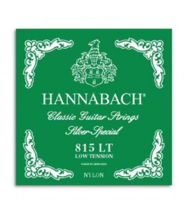 Juego de Cuerdas Hannabach E815LT Nilón Baja Tensión para Guitarra Clásica