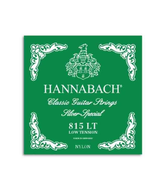 Hannabach Classical Guitar String Set E815LT Nylon Low Tension