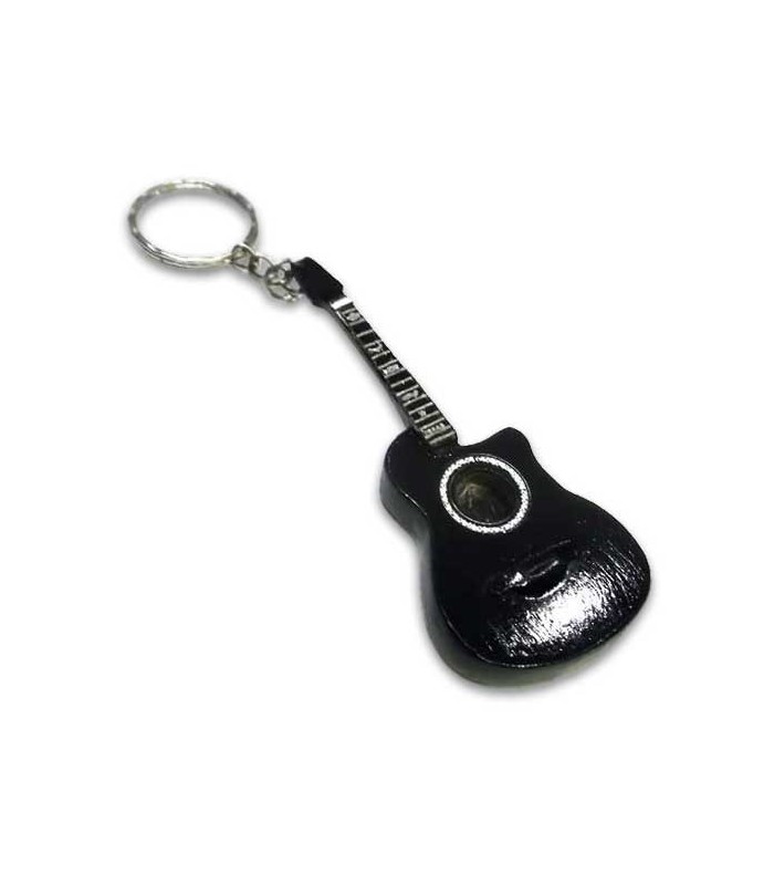 Keyring black guitar