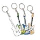 Keyring electric guitar several colors