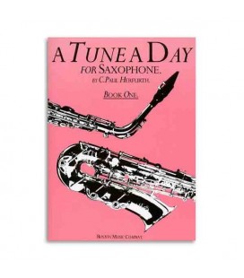 Livro Music Sales BM10223 Tune a Day Saxophone Book 1
