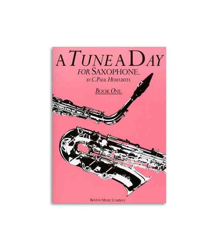 Livro Music Sales BM10223 Tune a Day Saxophone Book 1