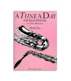 Livro Music Sales BM10231 Tune a Day Saxophone Book 2