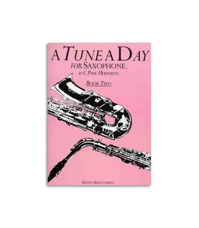 Livro Music Sales BM10231 Tune a Day Saxophone Book 2