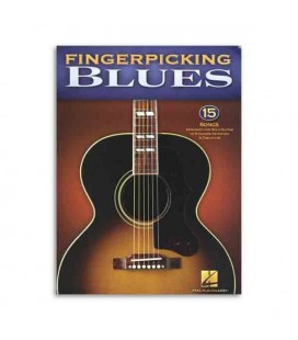 Libro Music Sales HL00701277 Fingerpicking Blues 15 Songs