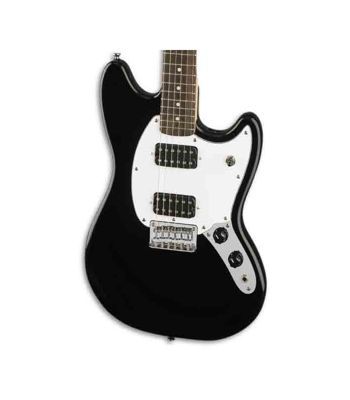 Squier Bullet Mustang HH RW Black Guitarras Elétricas Salão Musical