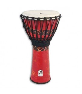 Toca Percussion Djembe SFDJ 7RP Freestyle Rope Tuned Bali Red