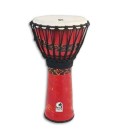 Djembe Toca Percussion SFDJ 7RP Freestyle Rope Tuned Bali Red