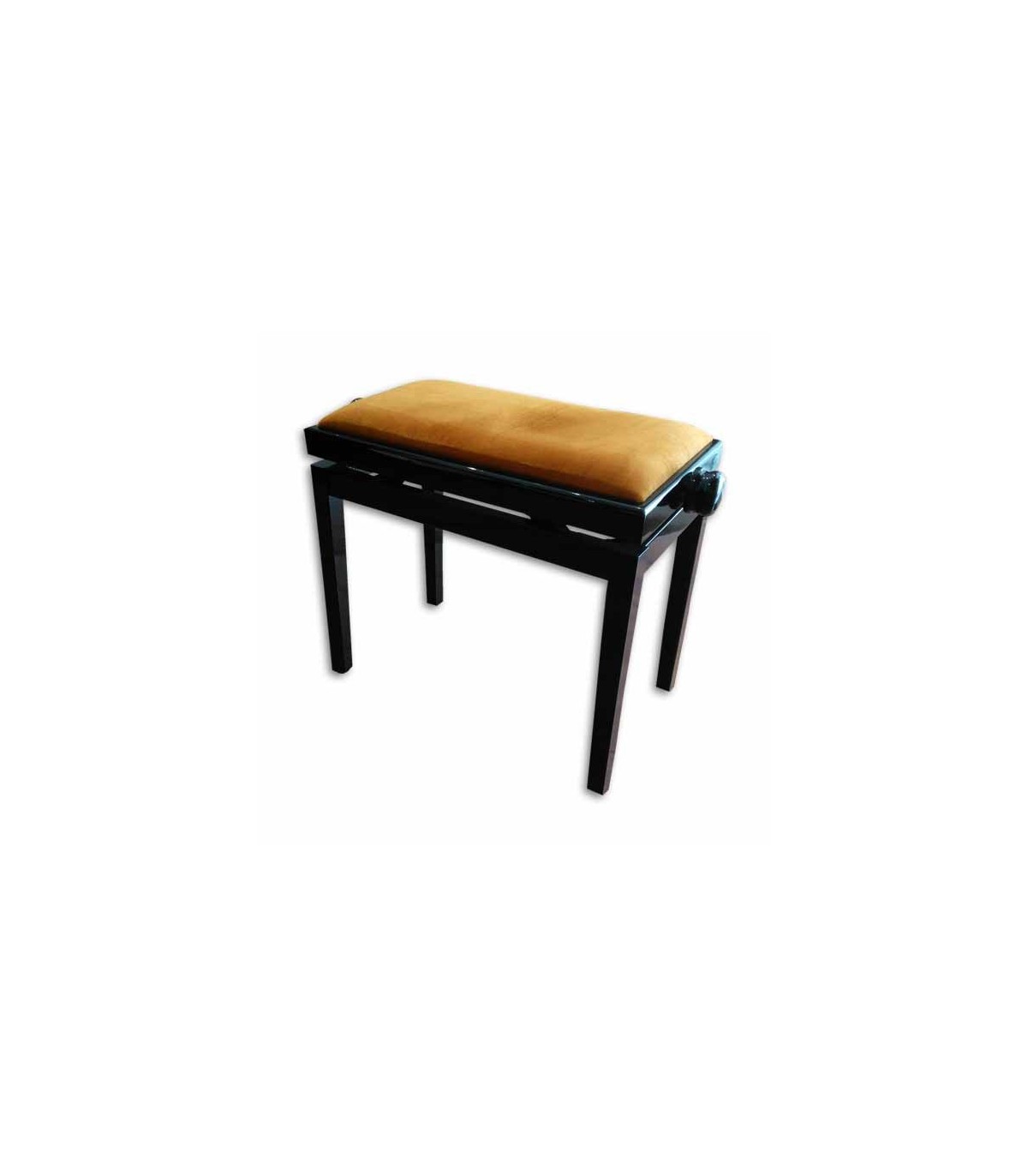 Agarrar Isaac acceso Discacciati 105R negro rectangular regulable beige | Banco piano 