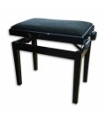 Discacciati Piano Bench KD20 Polished Black Rectangular Adjustable Black