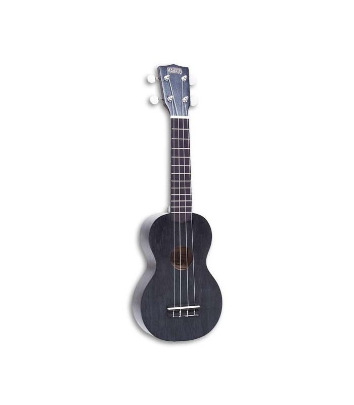 Mahalo Ukulele MK1PTBK Soprano Transparent Black with Bag