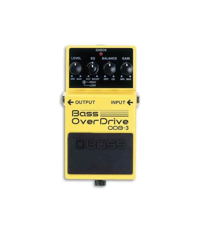 Foto superior do pedal Boss ODB-3
