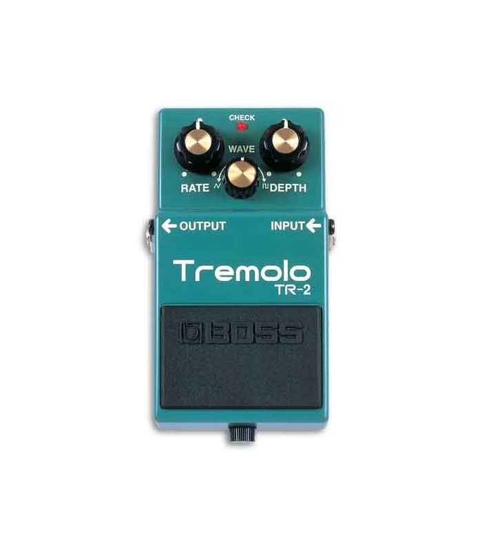 Foto superior do pedal Boss TR-2