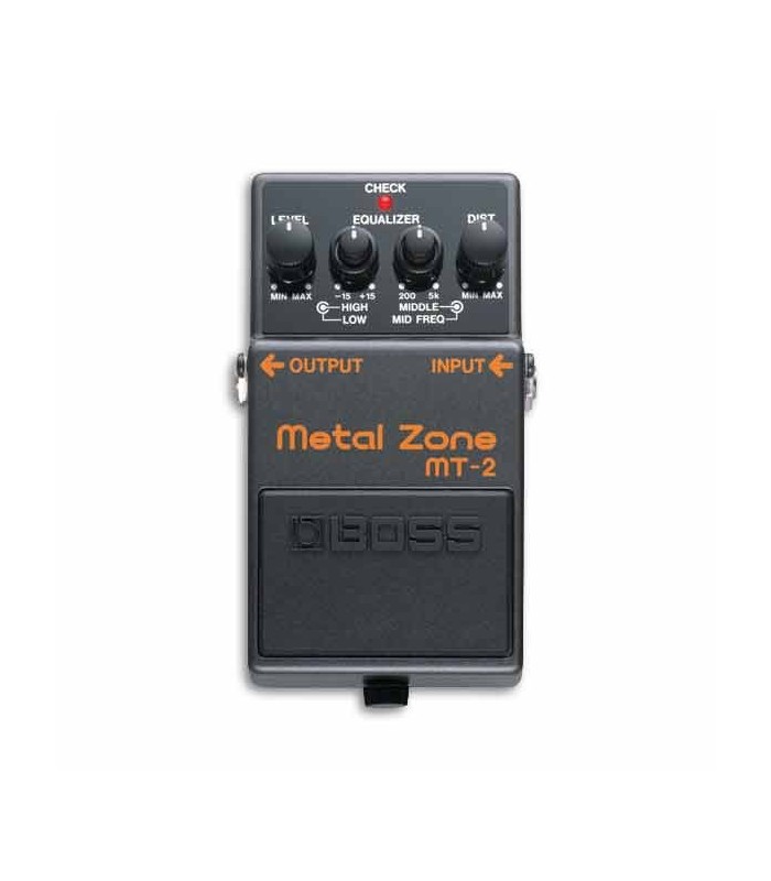 Foto superior del  pedal Boss MT-2