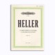 Libro Editions Peters EP3561A Heller Melodia Estudio OP 45