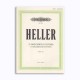 Livro Editions Peters EP3561A Heller Melodia Estudo OP 45