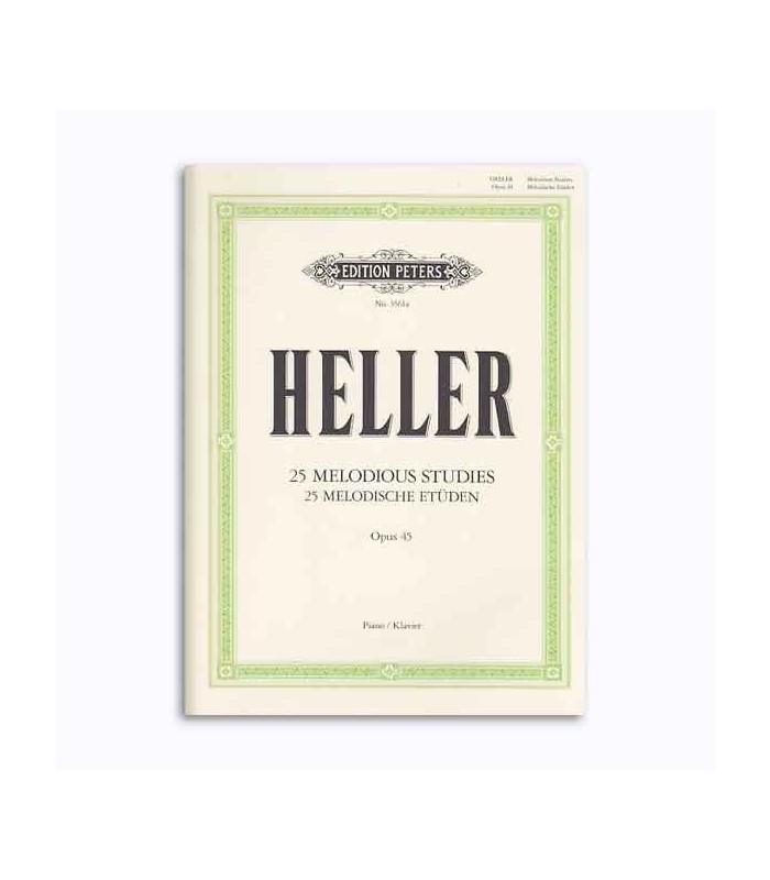Editions Peters Book EP3561A Heller Melody Study OP 45