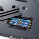 Battery compartment of pedal board Boss ME-80