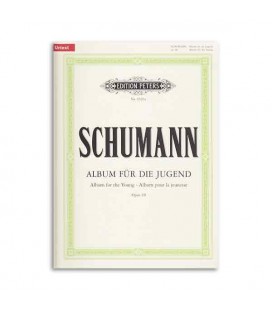 Livro Editions Peters EP9500A Schumann Álbum da Juventude OP 68