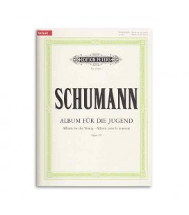 Livro Editions Peters EP9500A Schumann �lbum da Juventude OP 68