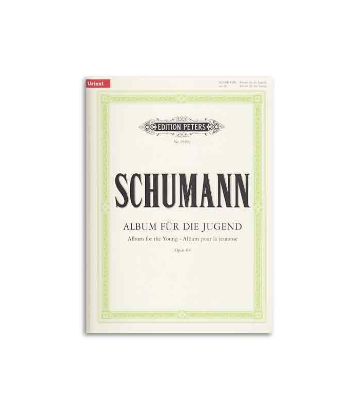 Libro Editions Peters EP9500A Schumann Álbum de la Juventud OP 68