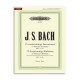 Libro Editions Peters EP11422 Bach Invenciones Parte II y Sinfonías Parte III