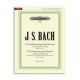 Livro Editions Peters EP11422 Bach Invenções Parte II e Sinfonias Parte III