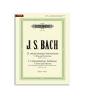 Editions Peters Book EP11422 Bach Inventions Part II and Sinfonies Part III