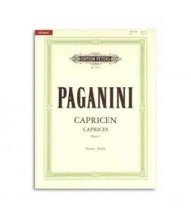 Paganini 24 Caprichos para Violino OP1 Peters