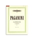 Editions Peters Book EP9979 Paganini 24 Caprichos for Violin OP1
