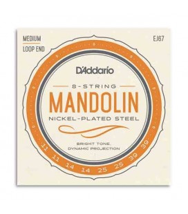 Info de las cuerdas D'Addario EJ67 para mandolinaim
