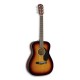 Guitarra Folk Fender Concert CC 60S Sunburst