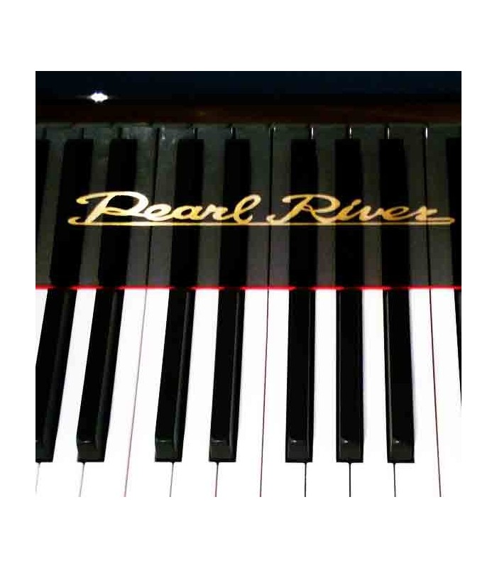 Grand Piano Pearl River GP170 PE keyboard and logo
