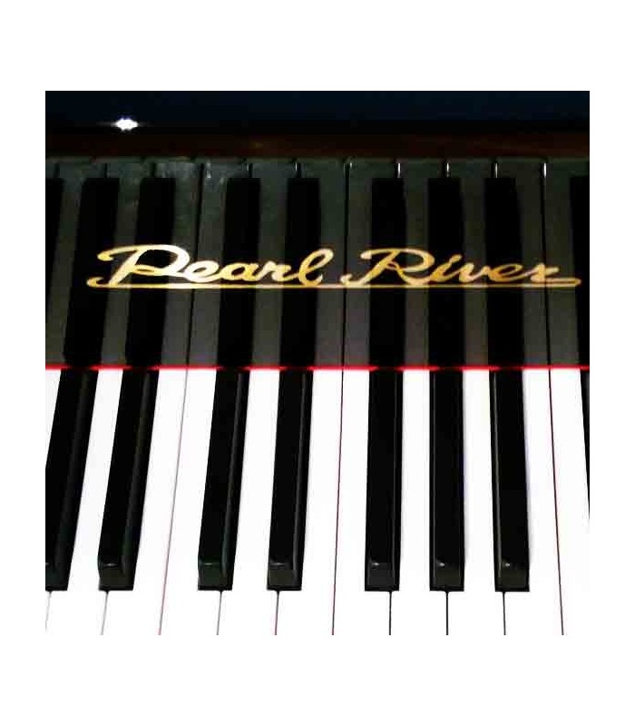 Piano de Cauda Pearl River GP170 PE teclado e logotipo