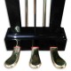 O piano de cauda Pearl River GP170 PE inclui um pedal central sostenuto